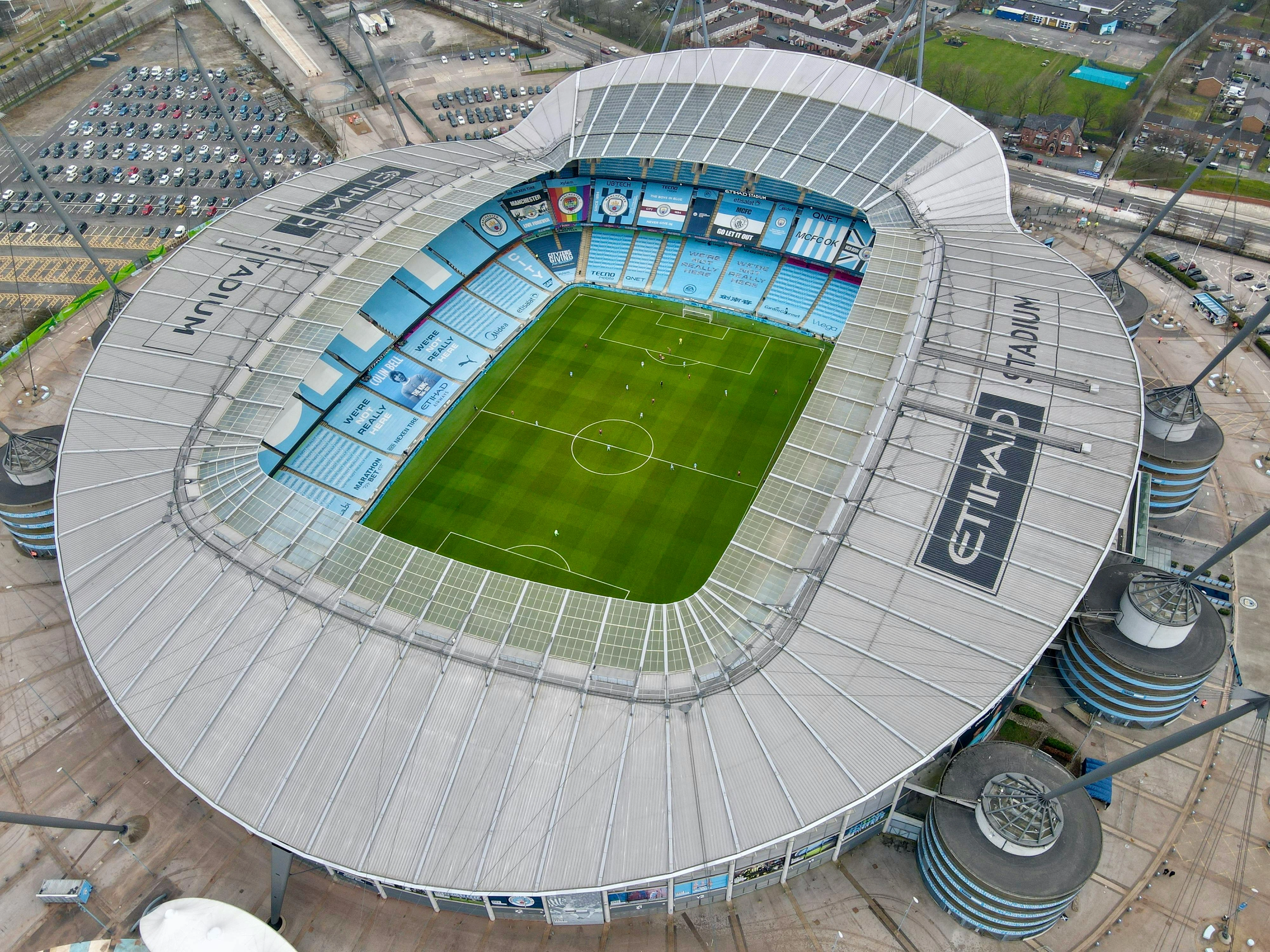 Etihad Stadium in Manchester