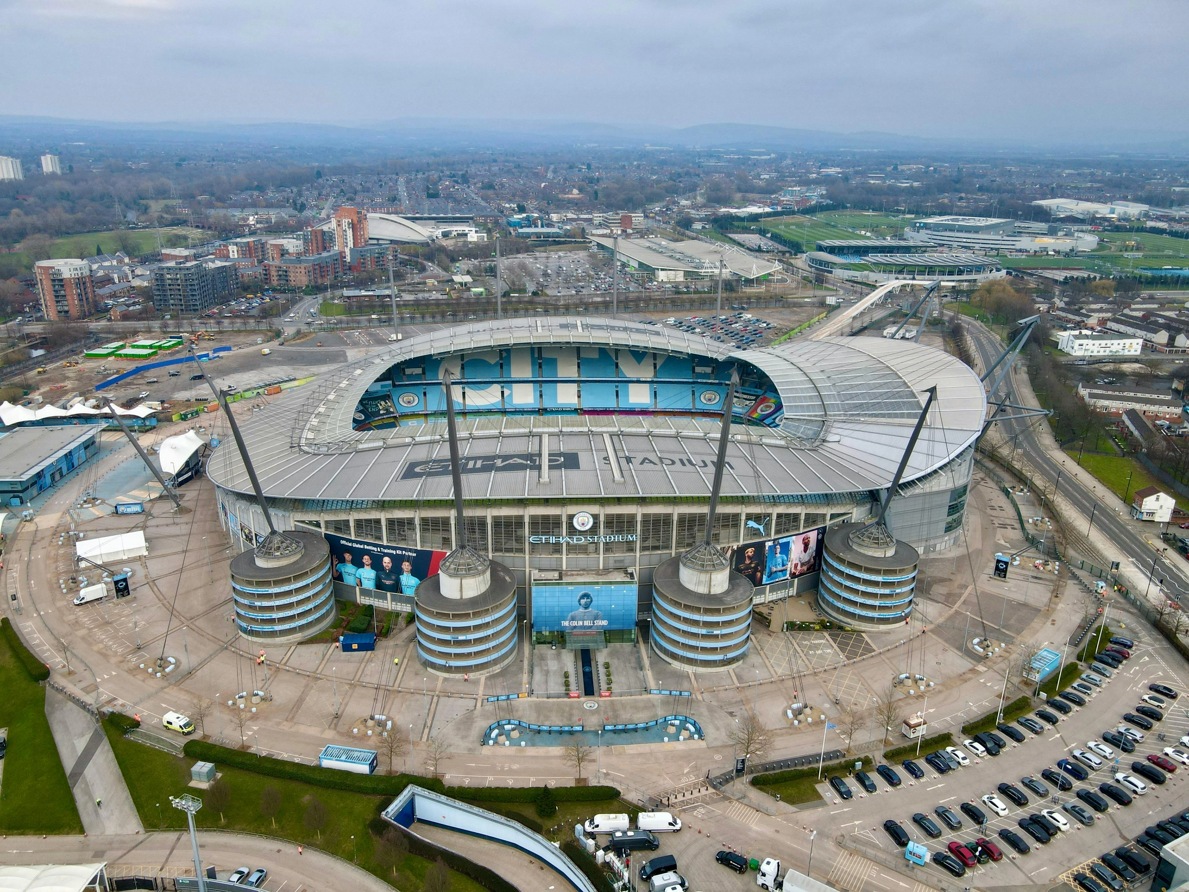 Etihad Stadium in Manchester